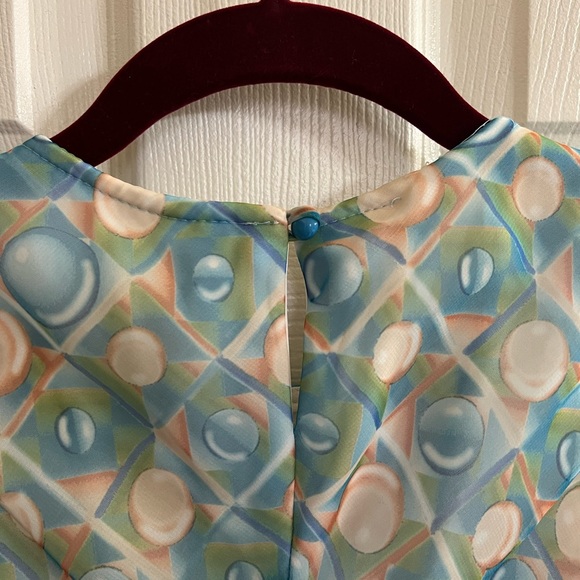 Chiffon A-Line Dress - Picture 4 of 4